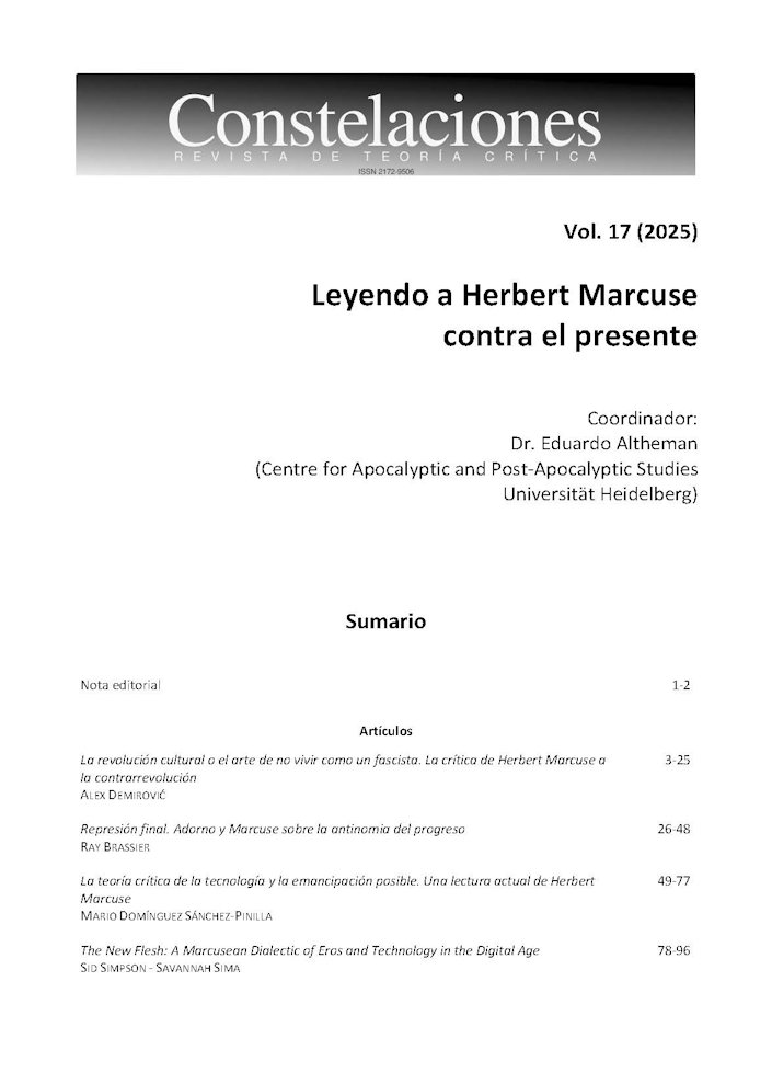 Cover of Constelaciones volume 17